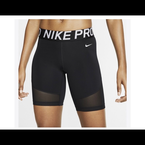 nike pro shorts size 8